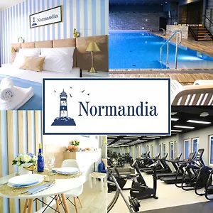 Lulu - Normandia - Z Klimatyzacja Blisko Morza, Basen Silownia Parking Apartament
